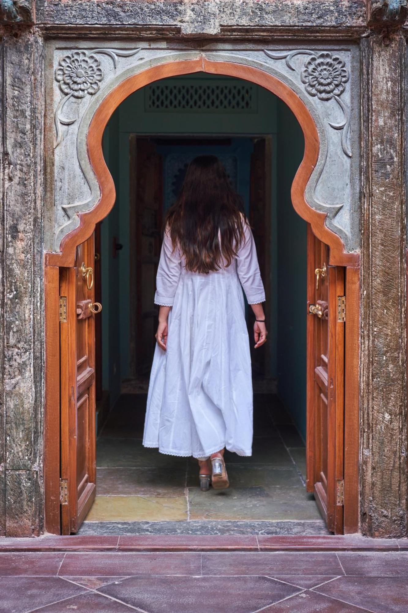 ホテル Kaladwas Lal Haveli ウダイプル エクステリア 写真